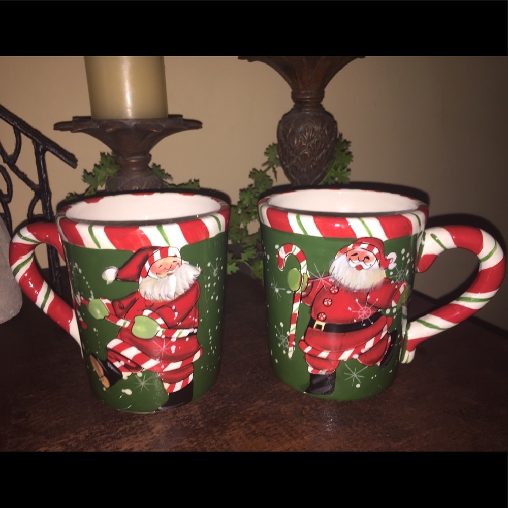Susan Wingate Certified International coffee cups